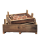 Set de 2 caisses en bois brut