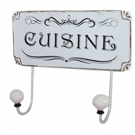 NOUVEAUTÉ : Patère porte serviette "Cuisine"