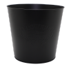 NOUVEAUTÉ: Cache-pot rond en zinc "Flowers & Garden" Noir - TGM