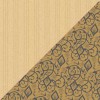 Bouquet 7 tiges - collection Kraft naturel / Motif Arabesques