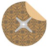 Bulles rondes Kraft étanche Décor Mandala Ø 86 cm 