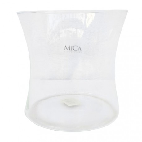 NOUVEAUTÉ: Vase en verre transparent "MICA"