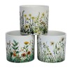 NOUVEAUTÉ: Cache-pot "Fleurs des Champs" Mix 3 motifs MM