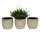 NOUVEAUTÉ: Cache-pot beige Mix 2 décors GM