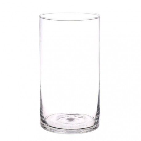 NOUVEAUTÉ: Vase cylindre en verre transparent MM